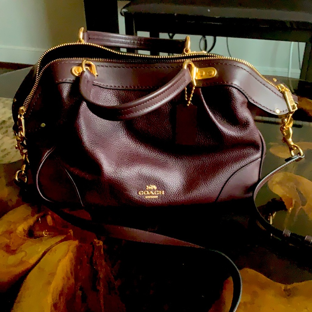 Coach purple purse